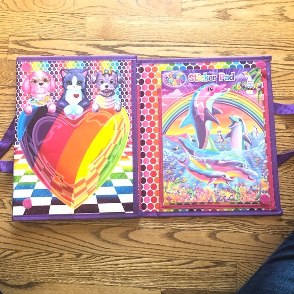 Lisa Frank Tikanni Tri-fold Portfolio Activity Folder - Picture 2 of 16